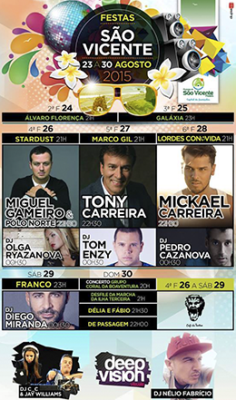 Festas de São Vicente 2015